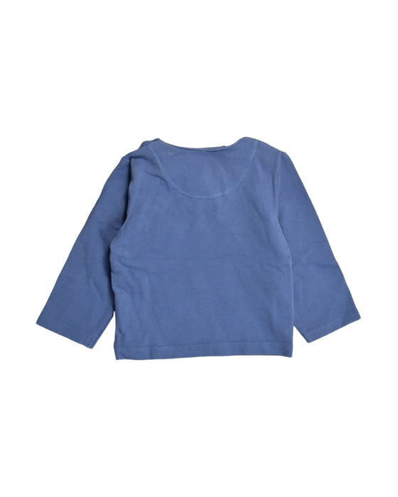 A Blue Long Sleeve Tops from Pehr in size 6-12M for neutral. (Back View)