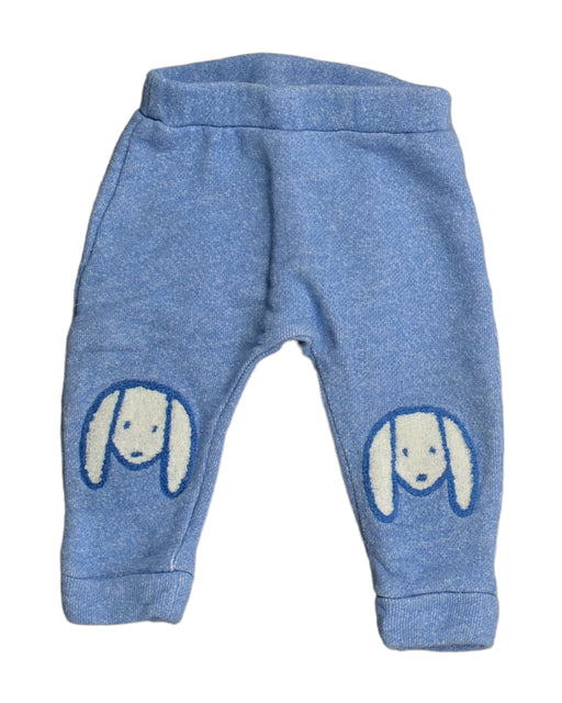 A Blue Sweatpants from Seed in size 3-6M for boy. (Front View)