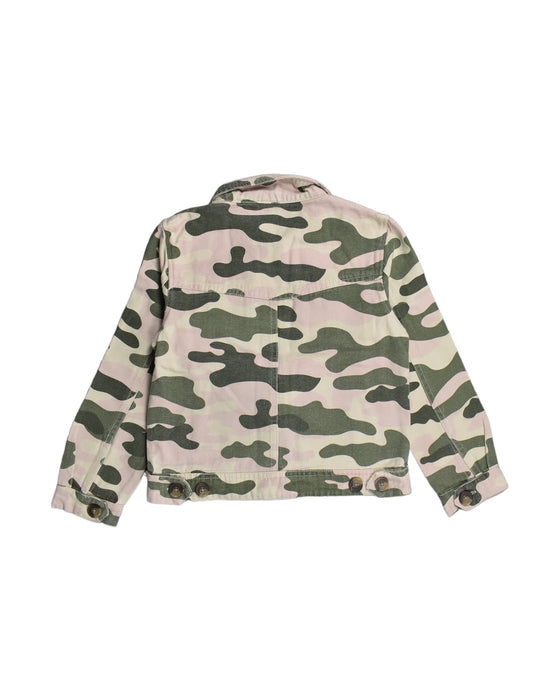 A Pink Lightweight Jackets from Seed in size 8Y for girl. (Back View)