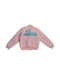A Pink Lightweight Jackets from Bonpoint in size 8Y for girl. (Back View)