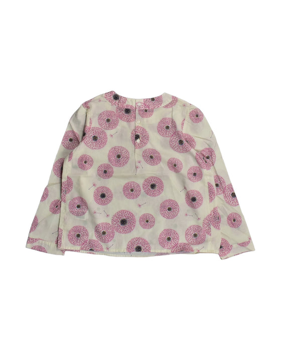 A White Long Sleeve Tops from Bonpoint in size 8Y for girl. (Back View)