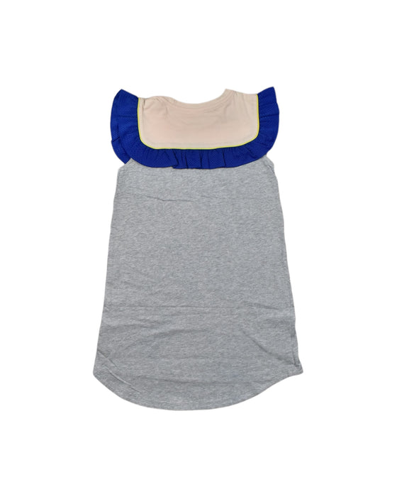A Grey Sleeveless Dresses from Kenzo in size 8Y for girl. (Back View)