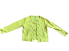 A Yellow Cardigans from Petit Bateau in size 8Y for girl. (Front View)