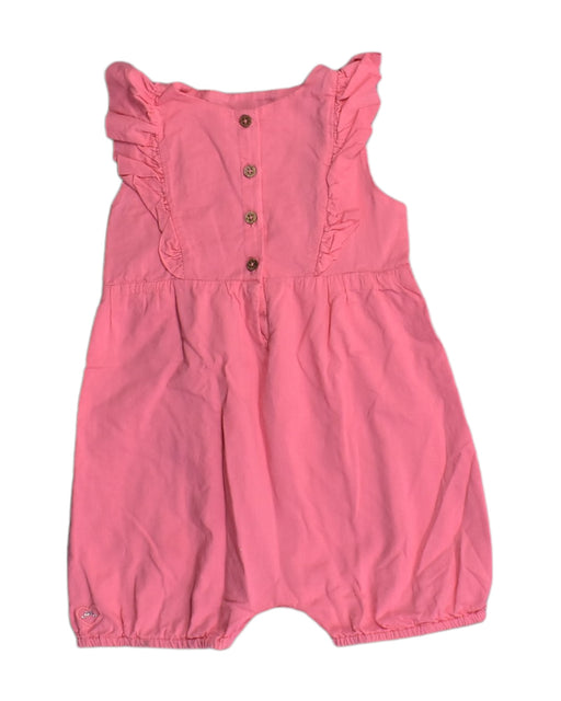 A Pink Rompers from Chateau de Sable in size 12-18M for girl. (Front View)