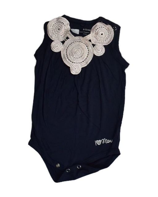A Black Bodysuits from Mothers en Vogue in size 6-12M for girl. (Front View)