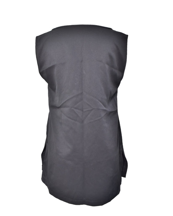 A Black Sleeveless Tops from Spring in size M for maternity. (Back View)