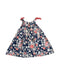 A Blue Sleeveless Dresses from Comme Maman Collection in size 2T for girl. (Front View)
