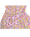 A Pink Sleeveless Dresses from Crewcuts in size 7Y for girl. (Back View)