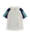 A Blue Active Tops from Adidas in size 9Y for girl. (Front View)