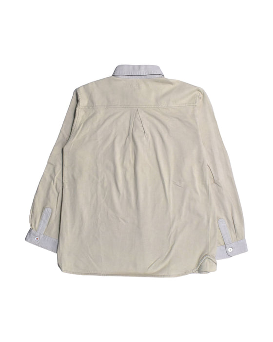 A Beige Shirts from Chateau de Sable in size 10Y for boy. (Back View)