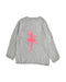 A Grey Long Sleeve Tops from Juliet & the Band in size 14Y for girl. (Back View)
