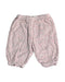 A Pink Casual Pants from Bout'Chou in size 0-3M for girl. (Front View)