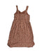 A Brown Sleeveless Dresses from Abercrombie  in size 12Y for girl. (Back View)