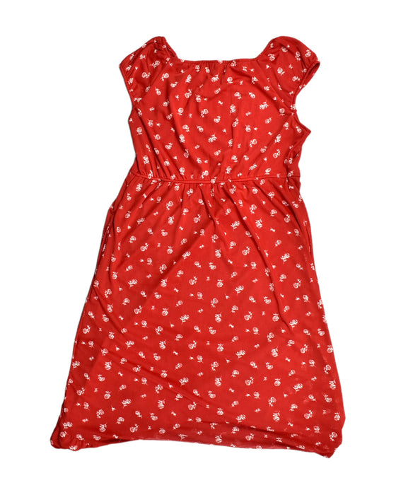 A Red Sleeveless Dresses from Abercrombie  in size 12Y for girl. (Back View)