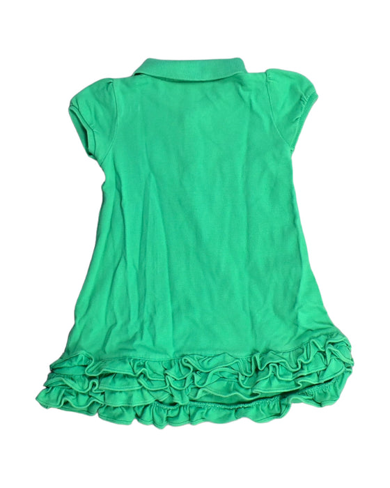 A Green Short Sleeve Dresses from Ralph Lauren in size 12-18M for girl. (Back View)