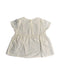 A White Short Sleeve Tops from Monoprix in size 5T for girl. (Back View)