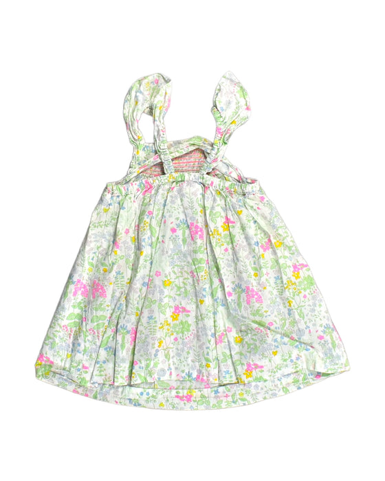 A White Sleeveless Dresses from Jacadi in size 6-12M for girl. (Back View)