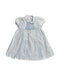 A White Short Sleeve Dresses from Neck & Neck in size 6-12M for girl. (Front View)