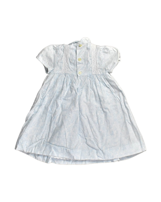 A White Short Sleeve Dresses from Neck & Neck in size 6-12M for girl. (Back View)