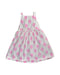 A White Sleeveless Dresses from Seed in size 10Y for girl. (Front View)
