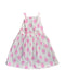 A White Sleeveless Dresses from Seed in size 10Y for girl. (Back View)