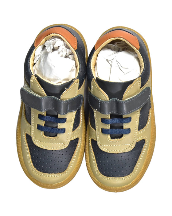 A Brown Sneakers from Old Soles in size 5T for boy. (Back View)