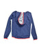 A Blue Lightweight Jackets from Under Armour in size M for boy. (Back View)