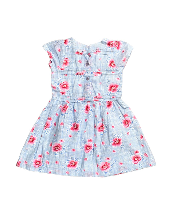 A Blue Short Sleeve Dresses from Cath Kidston in size 3T for girl. (Back View)