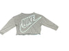 A Grey Long Sleeve T Shirts from Nike in size 4T for neutral. (Front View)