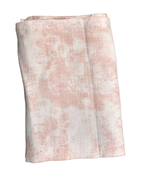 A Pink Swaddles from Aden & Anais in size O/S for girl. (Front View)