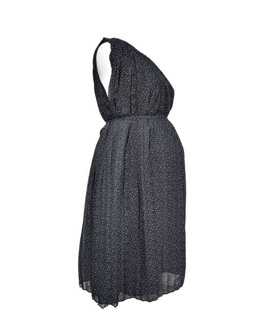 A Black Sleeveless Dresses from Dear in size M for maternity. (Front View)