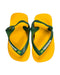 A Yellow Slippers from Havaianas in size 18-24M for boy. (Back View)