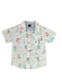 A White Short Sleeve Shirts from Nautica in size 2T for boy. (Front View)