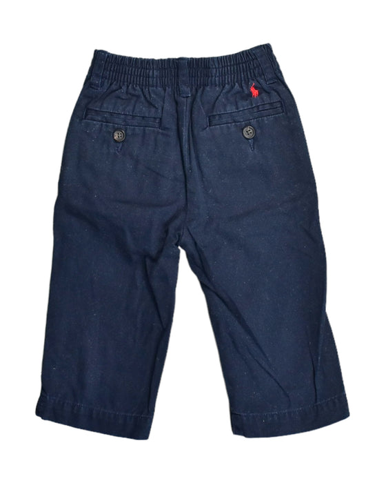 A Blue Casual Pants from Polo Ralph Lauren in size 6-12M for boy. (Back View)