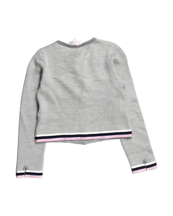 A Grey Cardigans from Nicholas & Bears in size 8Y for girl. (Back View)