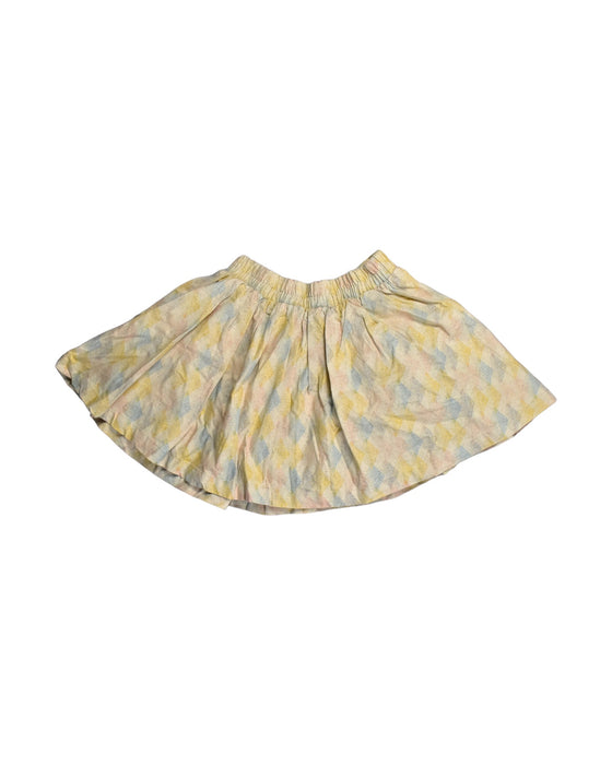 A Yellow Short Skirts from Naomi Wear in size M for girl. (Back View)
