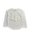 A White Long Sleeve Tops from Seed in size 9Y for girl. (Front View)