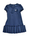 A Blue Short Sleeve Dresses from Nicholas & Bears in size 3T for girl. (Front View)
