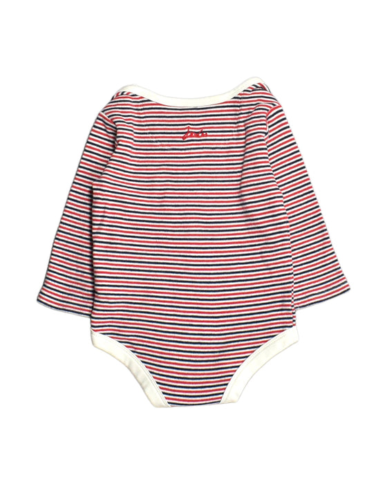 A Blue Bodysuits from Joules in size 6-12M for girl. (Back View)