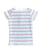 A Blue Short Sleeve Tops from Seed in size 0-3M for girl. (Back View)