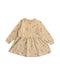 A Brown Long Sleeve Dresses from Rylee + Cru in size 12-18M for girl. (Front View)