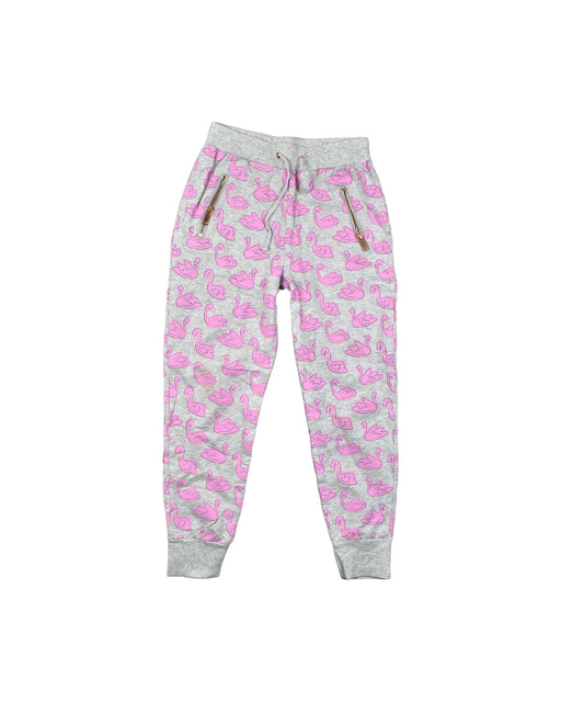 A Pink Sweatpants from Seed in size 9Y for girl. (Front View)