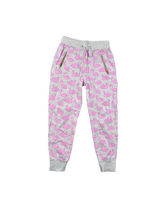 A Pink Sweatpants from Seed in size 9Y for girl. (Front View)