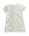 A White Short Sleeve Dresses from Chickeeduck in size 9Y for girl. (Back View)