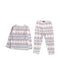 A White Pyjama Sets from Patagonia in size 3T for girl. (Back View)