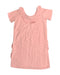 A Pink Short Sleeve Dresses from Excuse My French in size 8Y for girl. (Front View)