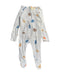 A White Jumpsuits from Elly in size 0-3M for boy. (Front View)