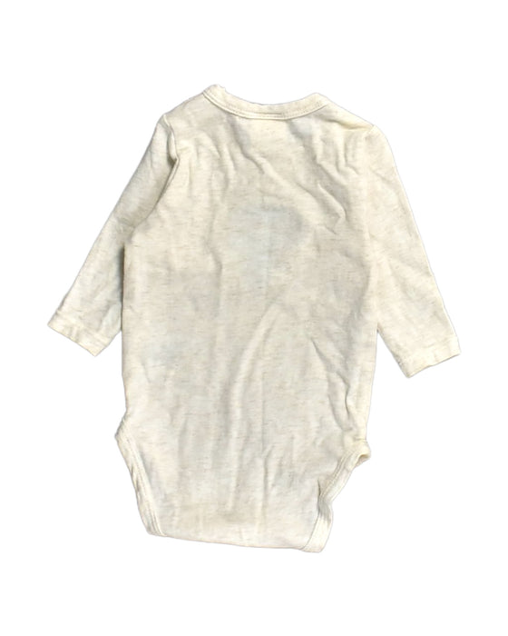 A White Bodysuits from Seed in size Newborn for boy. (Back View)