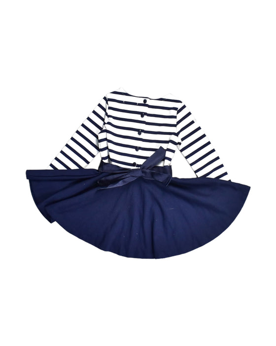 A White Long Sleeve Dresses from Ralph Lauren in size 6-12M for girl. (Back View)