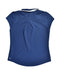 A Blue Short Sleeve Tops from Adidas in size 12Y for girl. (Back View)